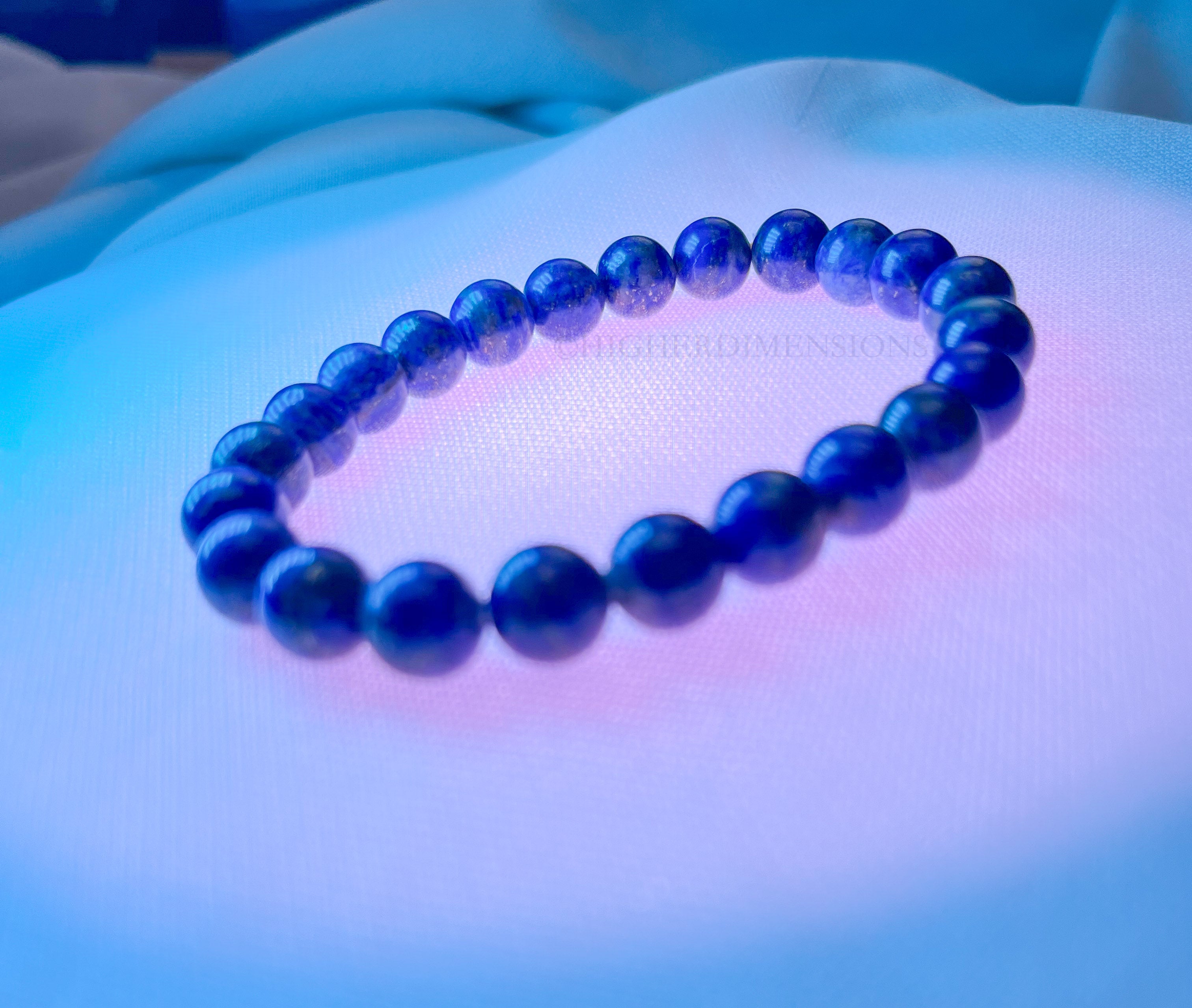Charged Lapis Lazuli Crystal Bracelet