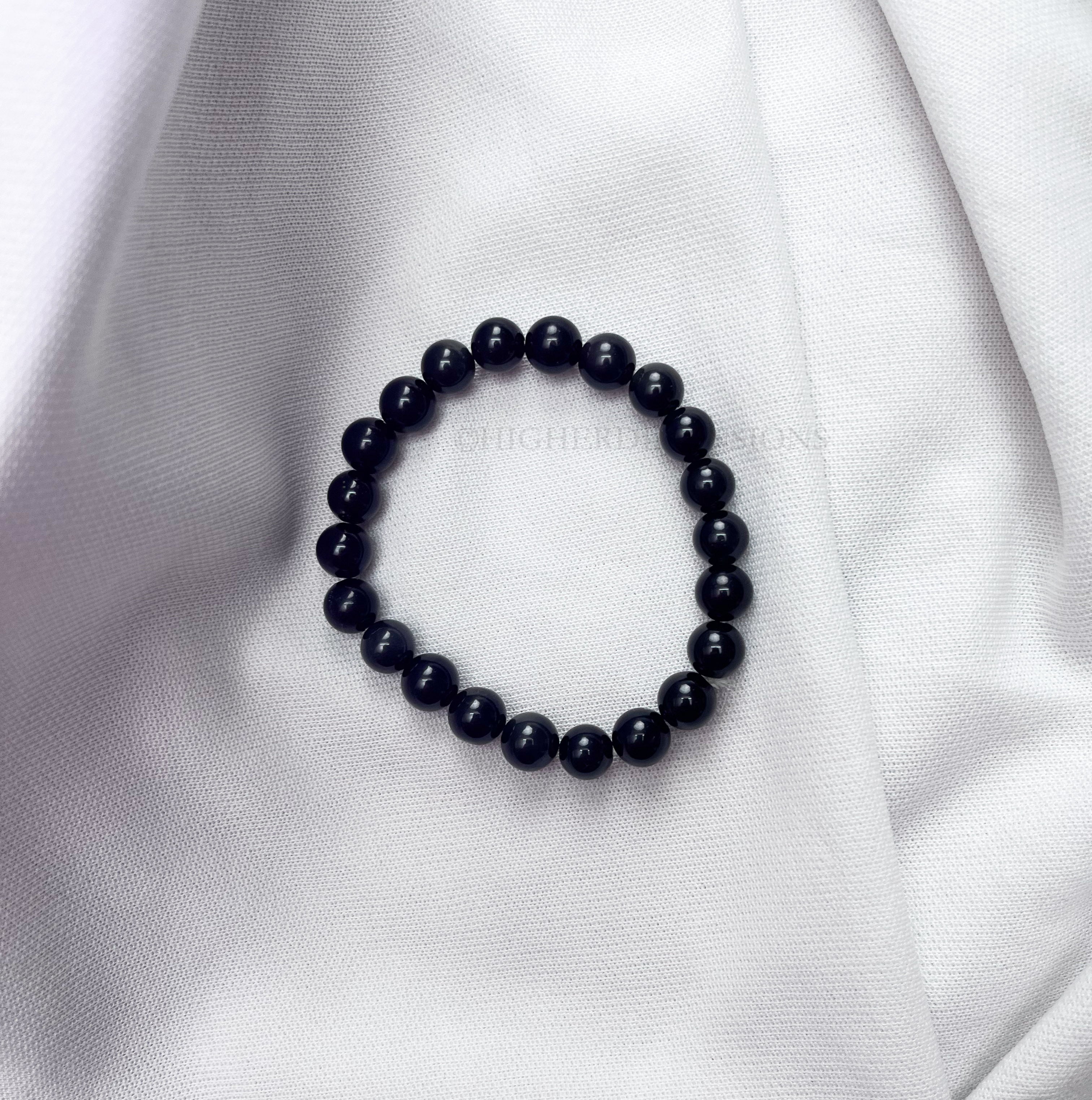 Charged Black Tourmaline Bracelet