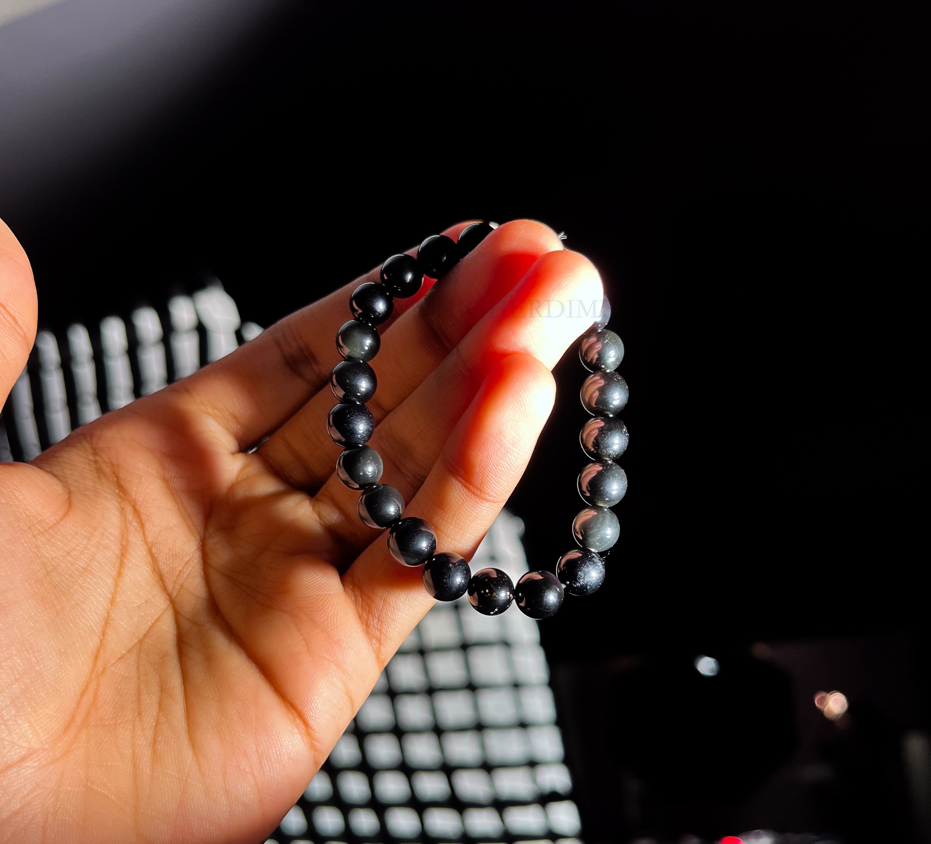 Charged Black Tourmaline Bracelet