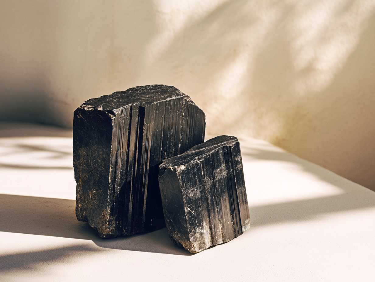 Raw Black Tourmaline | Charged