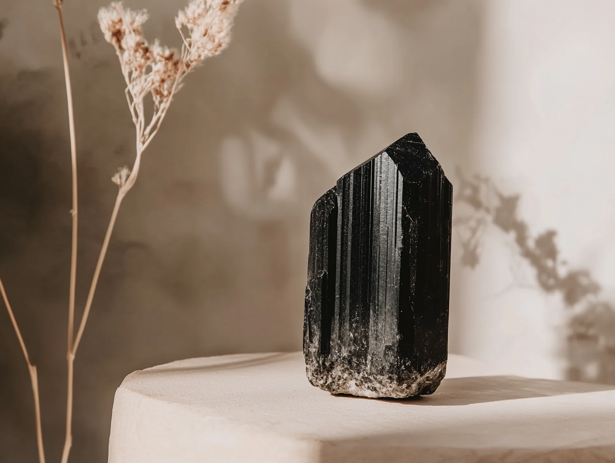 Raw Black Tourmaline | Charged