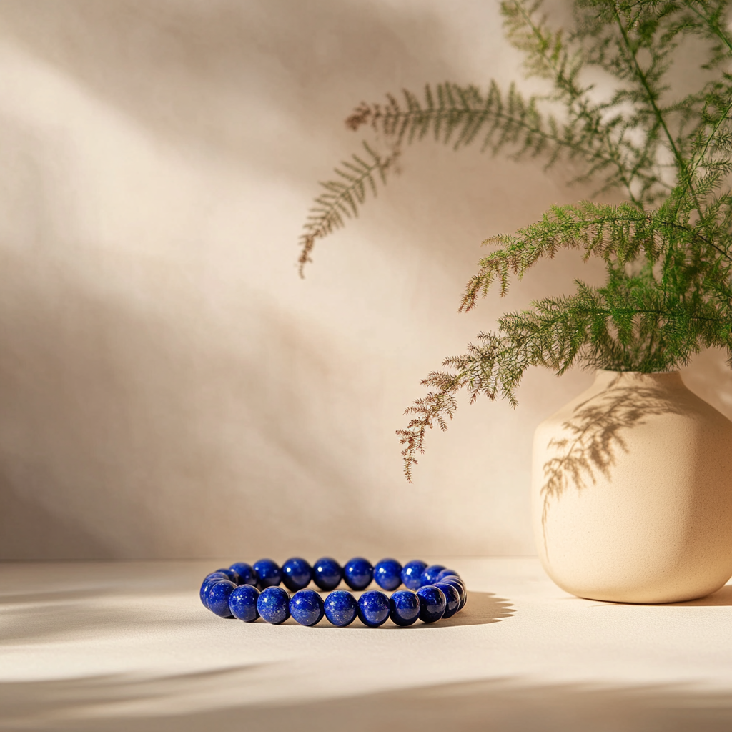 Charged Lapis Lazuli Crystal Bracelet