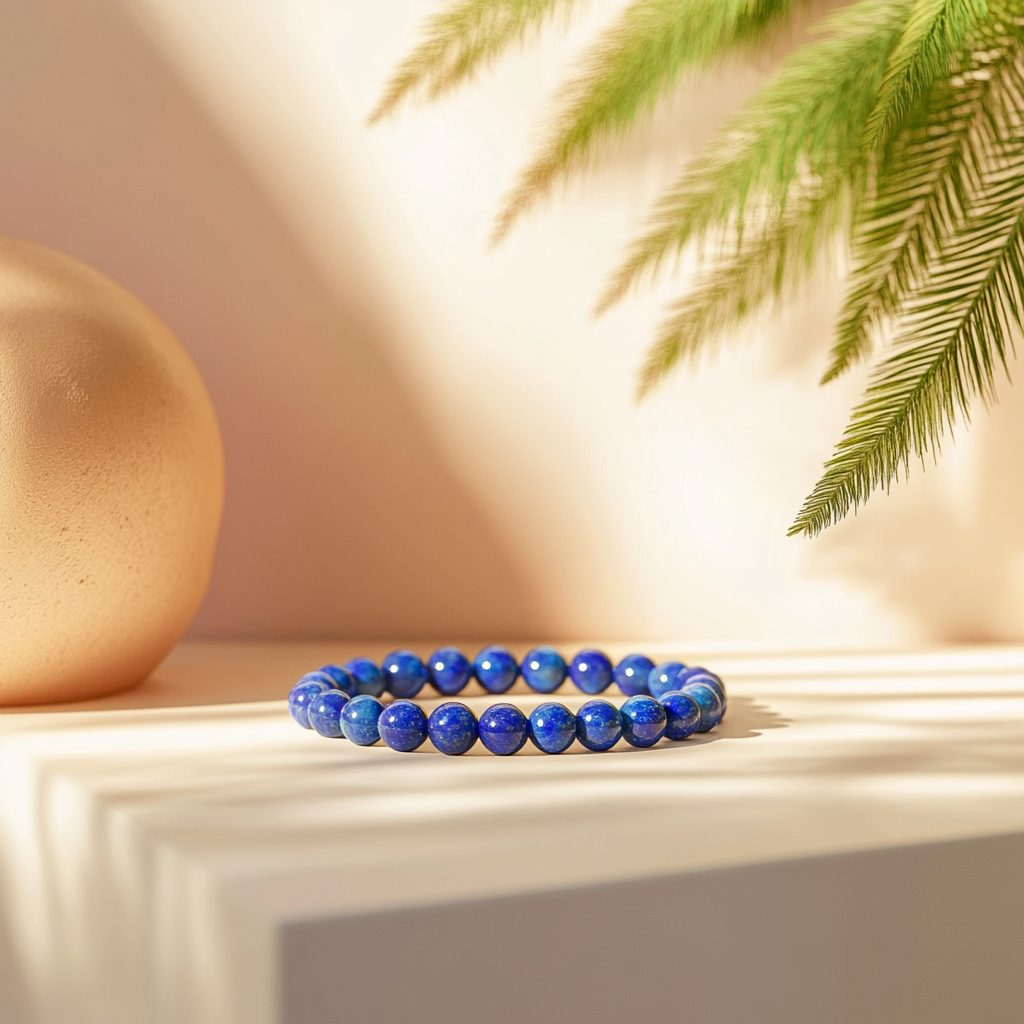 Charged Lapis Lazuli Crystal Bracelet