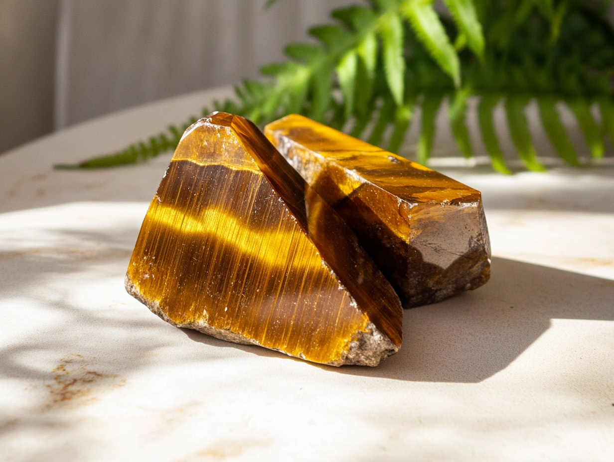 Raw Tiger's Eye | Charged