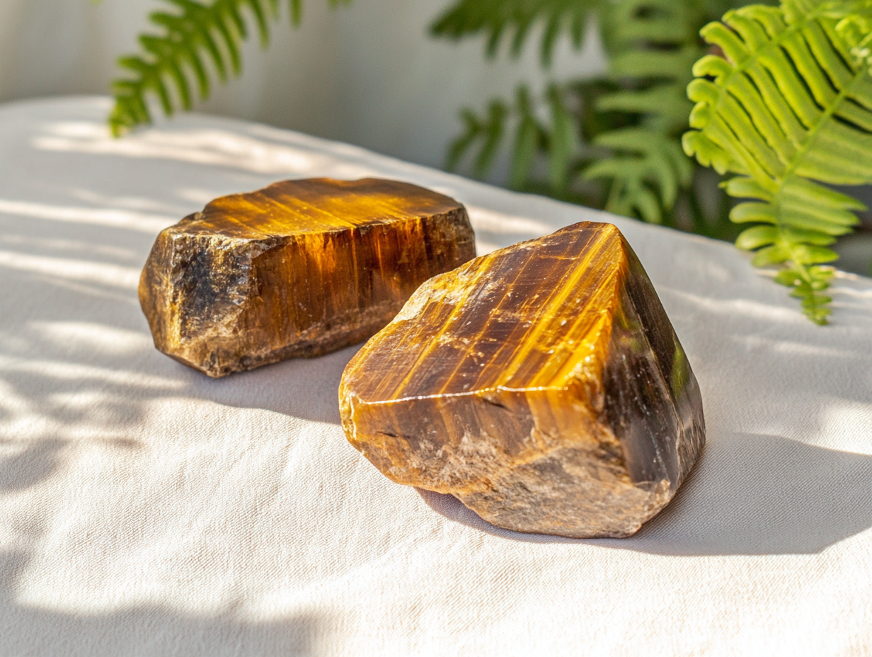 Raw Tiger's Eye | Charged