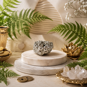 Raw Pyrite Cluster | Charged