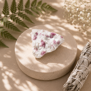 Pink Tourmaline Raw Crystal | Charged
