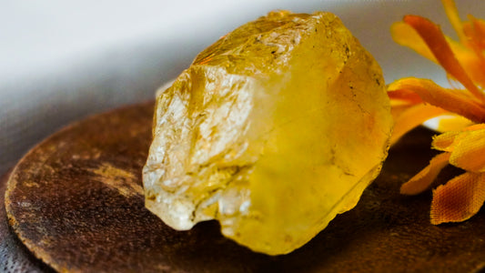 Raw Citrine | Charged