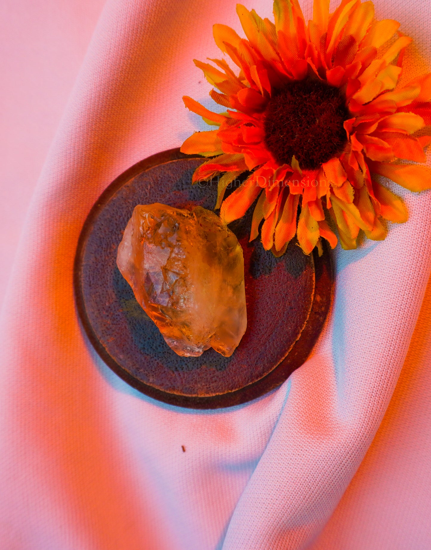 Raw Citrine | Charged