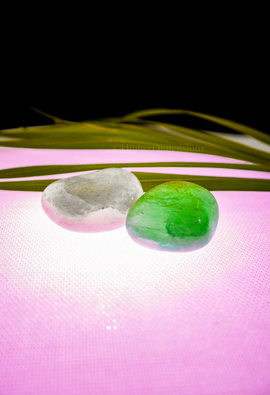 Green Aventurine Tumbles | Charged