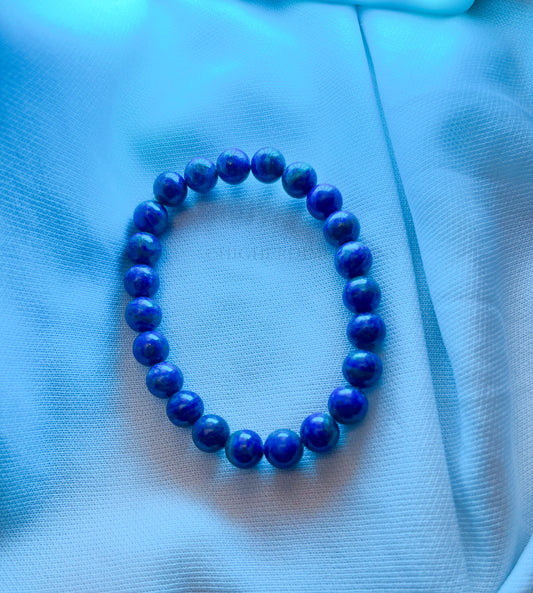 Charged Lapis Lazuli Crystal Bracelet