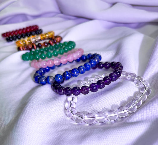 7 Chakra Crystals Bracelets