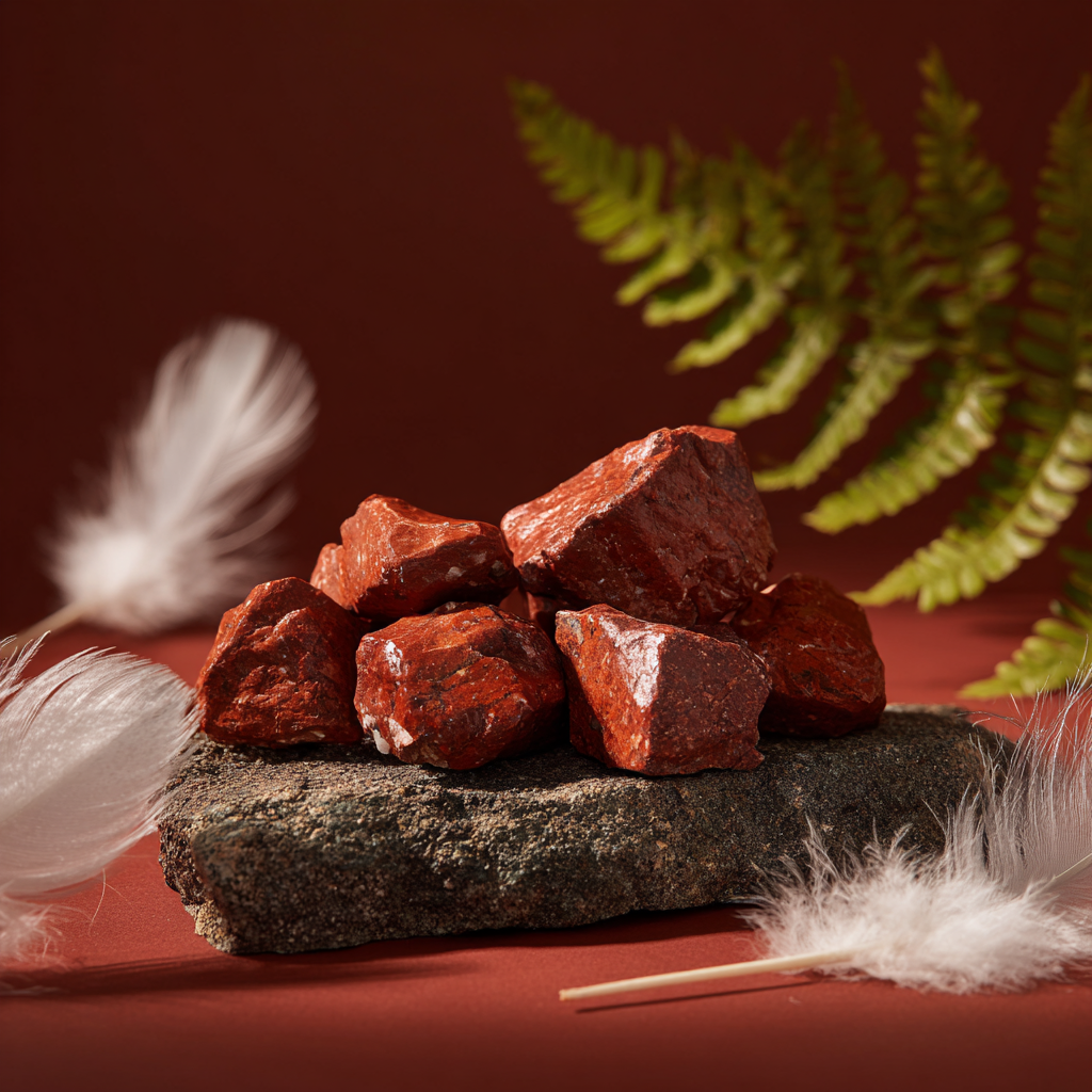 Red Jasper Raw Crystal | Charged