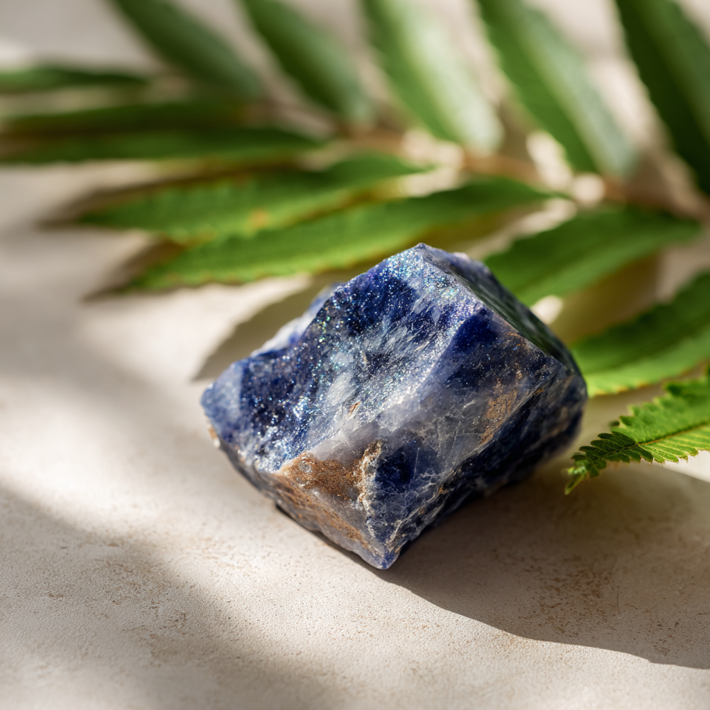 Raw Blue Sodalite | Charged