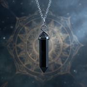 Black Tourmaline Pendant | Charged