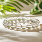 Charged Clear Quartz Crystal Bracelet